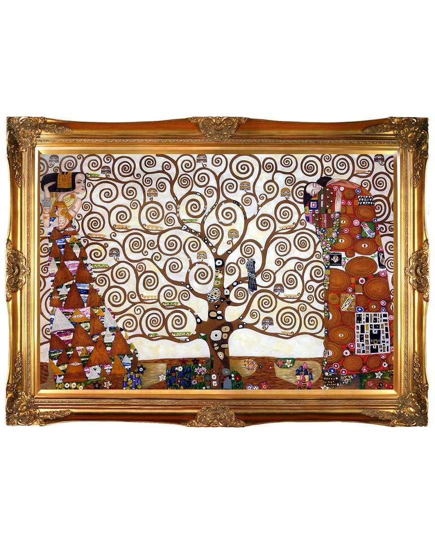 Museum Masters The Tree Of Life, Stoclet Frieze, 1909 By Gustav Klimt Oil Reproduction