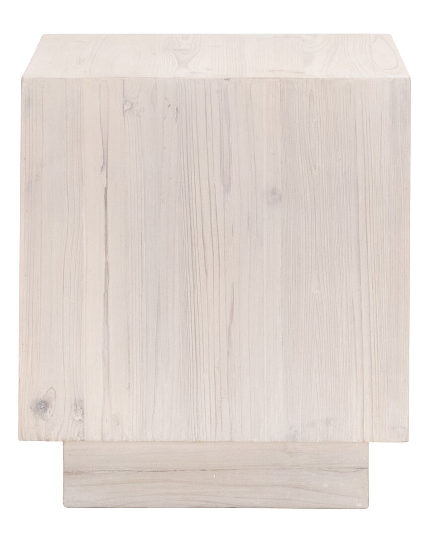 Shop Essentials For Living Montauk End Table In White