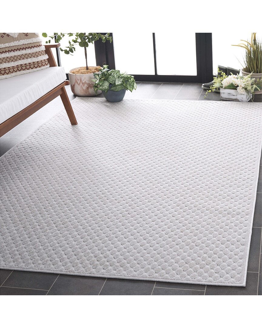 Safavieh Stella Marlon Power-loomed Indoor/outdoor Rug In Gray