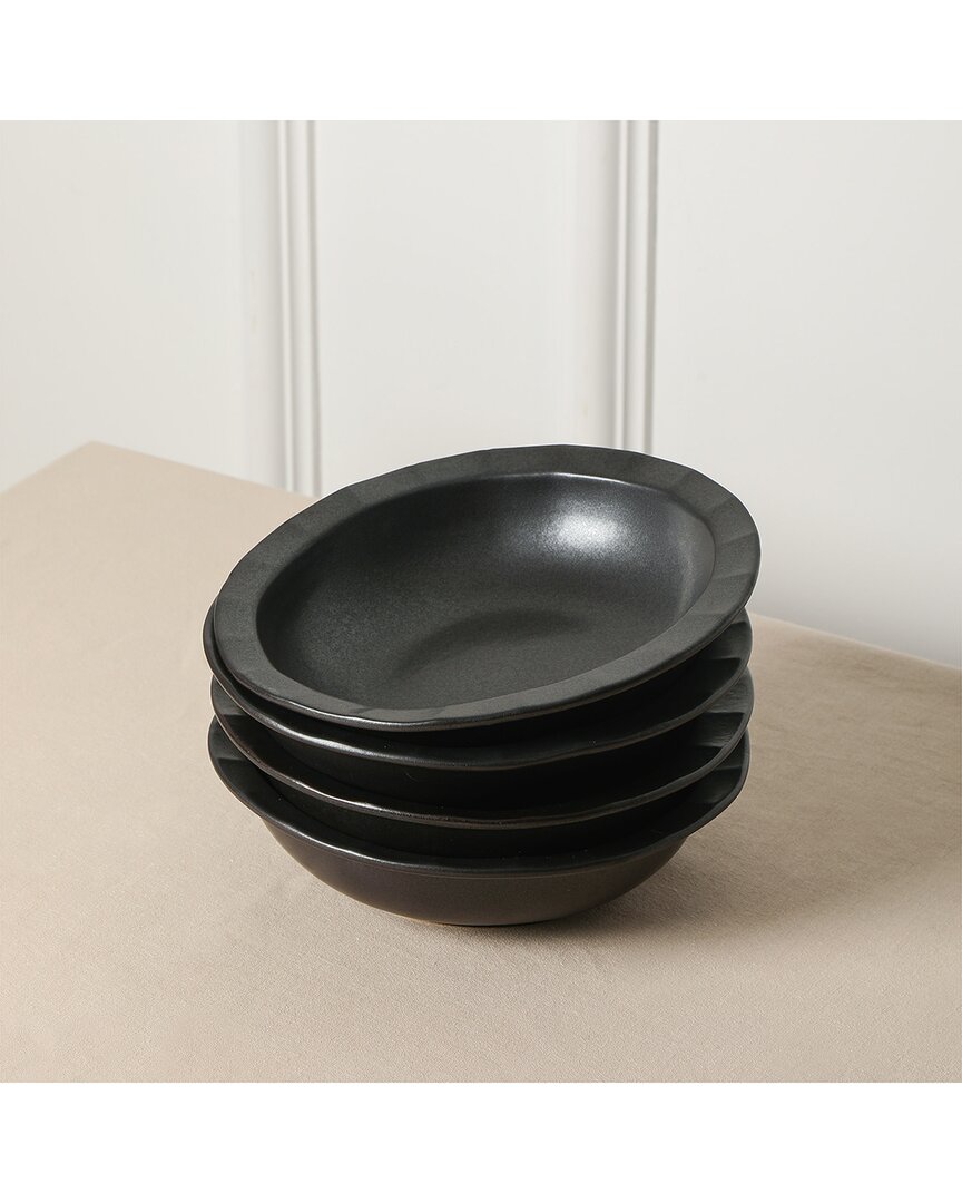Stone Lain Oasis 4pc Pasta Stoneware Bowl Set