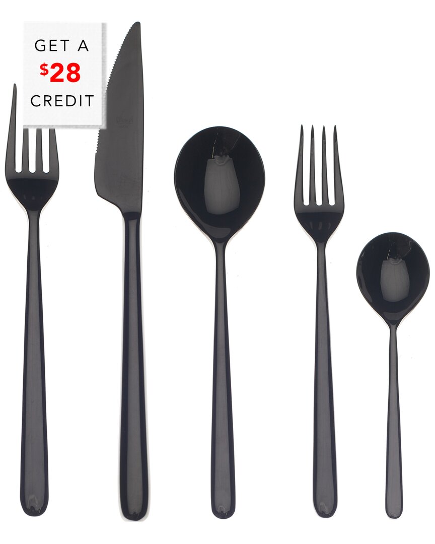 Mepra 5pc Flatware Set With $28 Credit