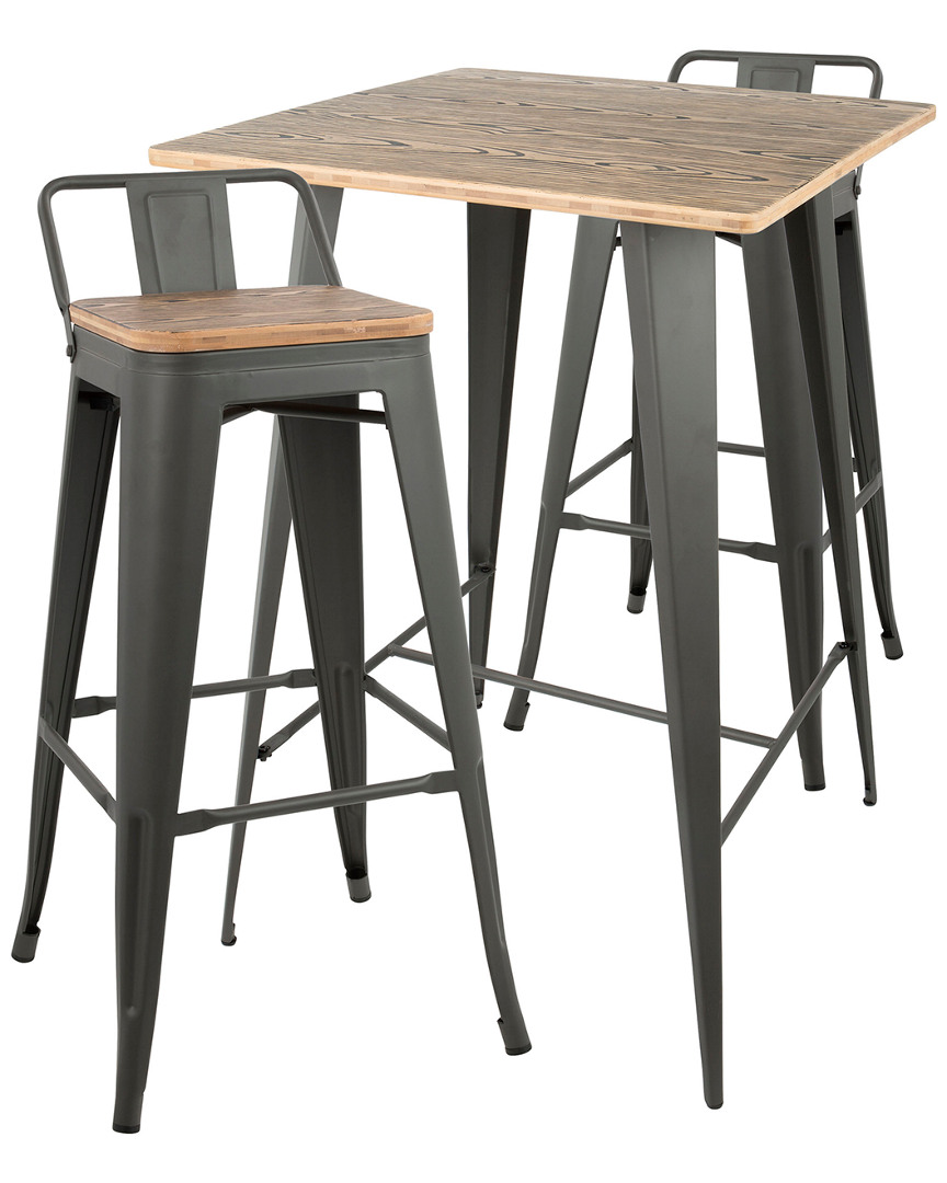Lumisource Oregon Low Back Pub Set