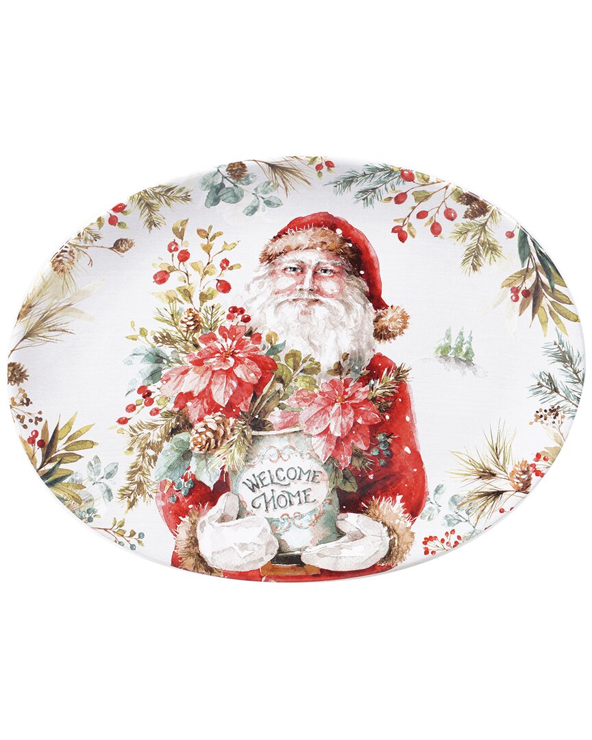 Shop Certified International Christmas Story Oval Platter