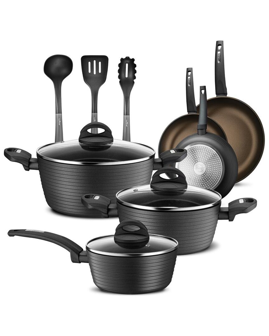 Nutrichef 12pc Stainless Steel Kitchenware