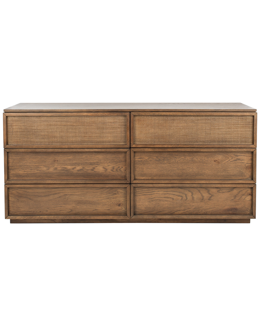 Safavieh Couture Zeus 6 Drawer Wood Dresser