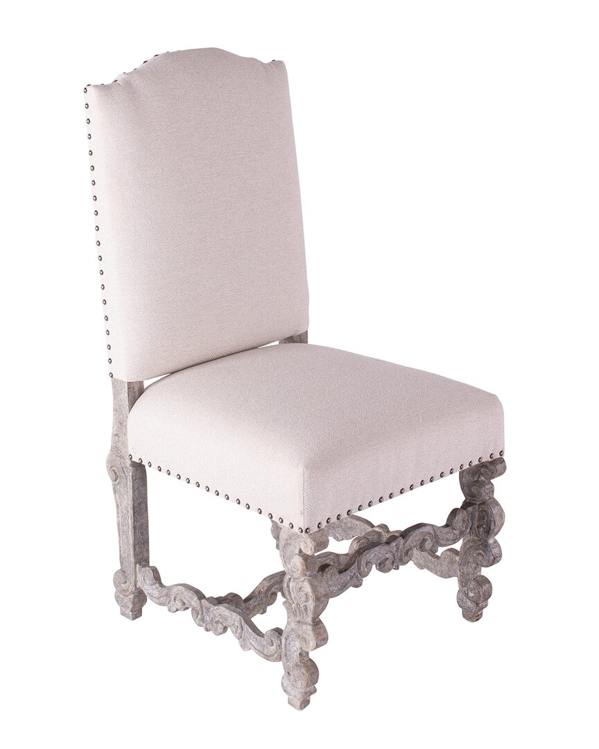 Peninsula Home Collection Bianca Dining Chair In White