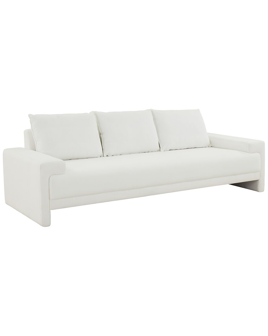Safavieh Emmylou 3 Seater Sofa In Ivory