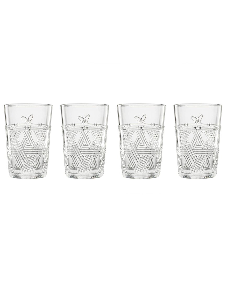 Lenox Set Of 4 Butterfly Meadow Tall Glasses