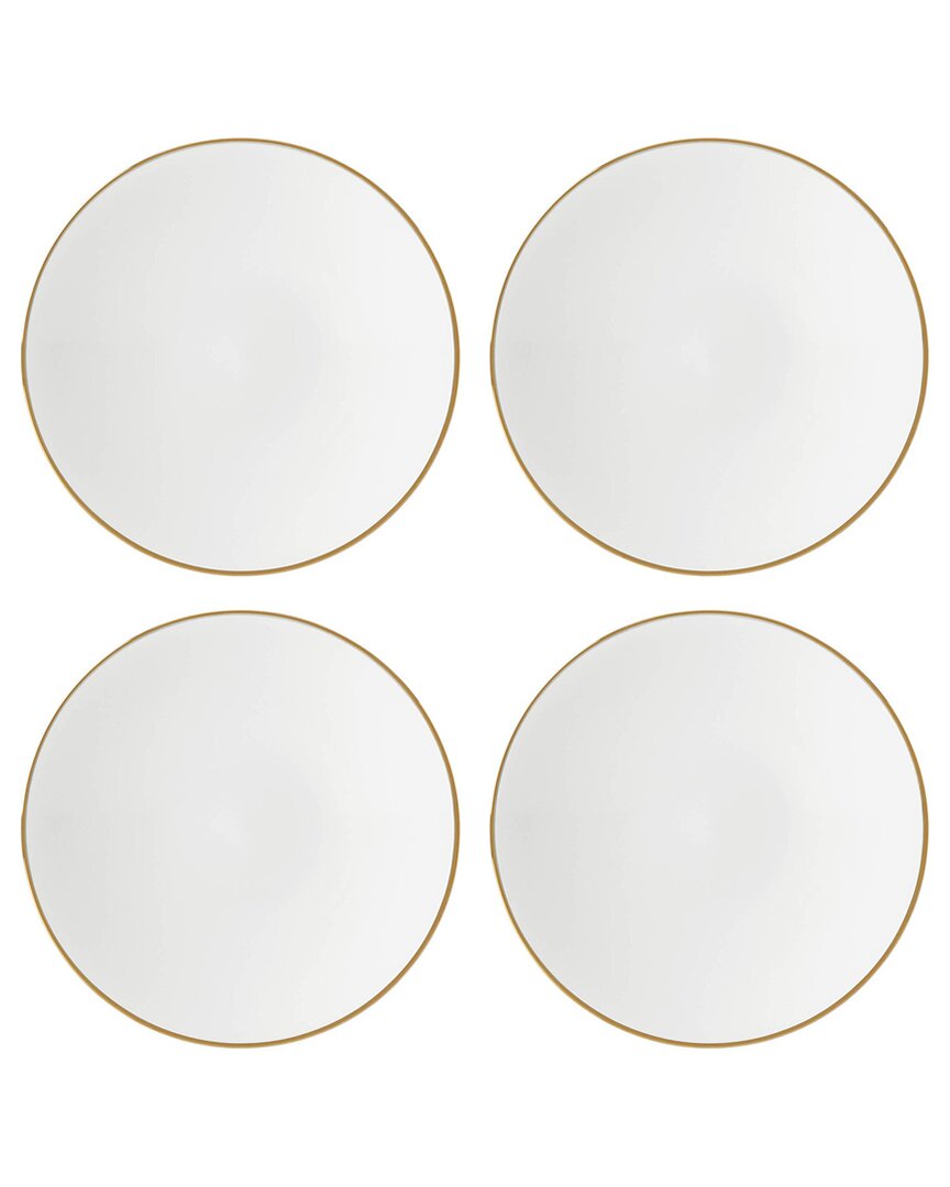 Lenox Set Of 4 Trianna Coupe Salad Plates