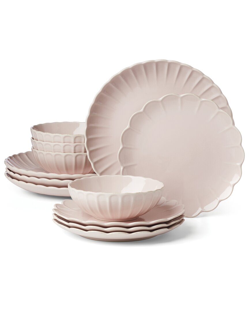 Lenox French Perle Scallop 12pc Dinnerware Set