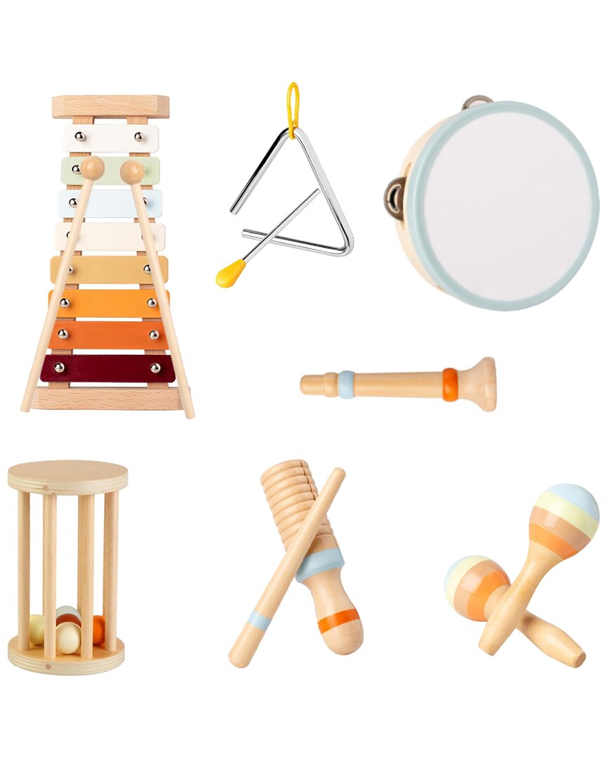 FRESH FAB FINDS FRESH FAB FINDS 8PC TODDLER MUSICAL INSTRUMENTS 