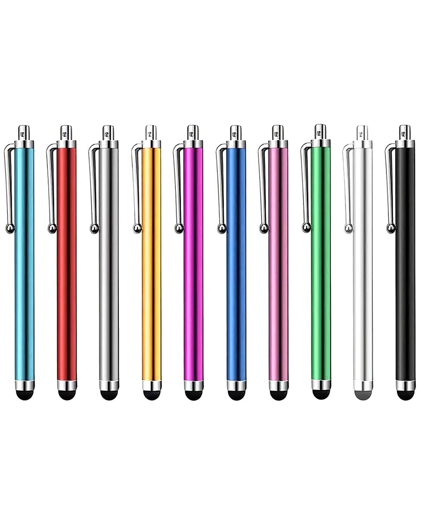 FRESH FAB FINDS FRESH FAB FINDS 10-PACK STYLUS PENS FOR UNIVERSAL CAPACITIVE TOUCH SCREENS