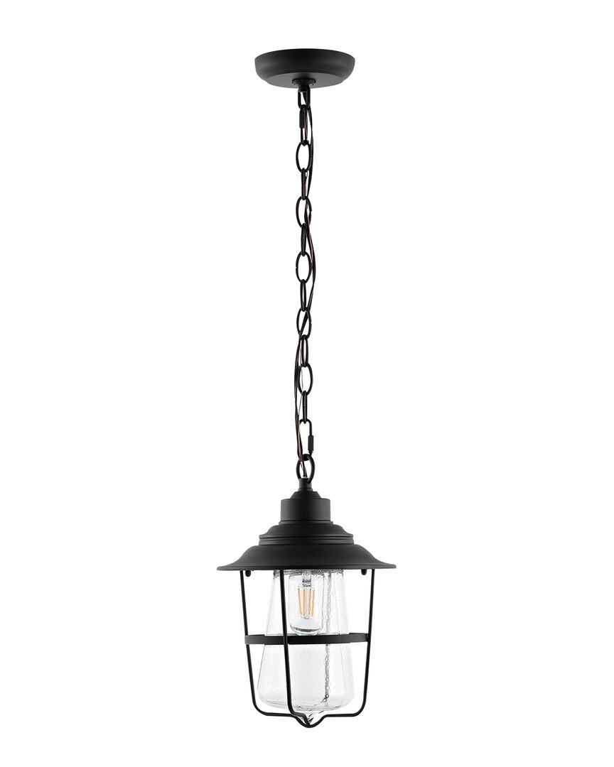 Safavieh Penber Outdoor Pendant In Black