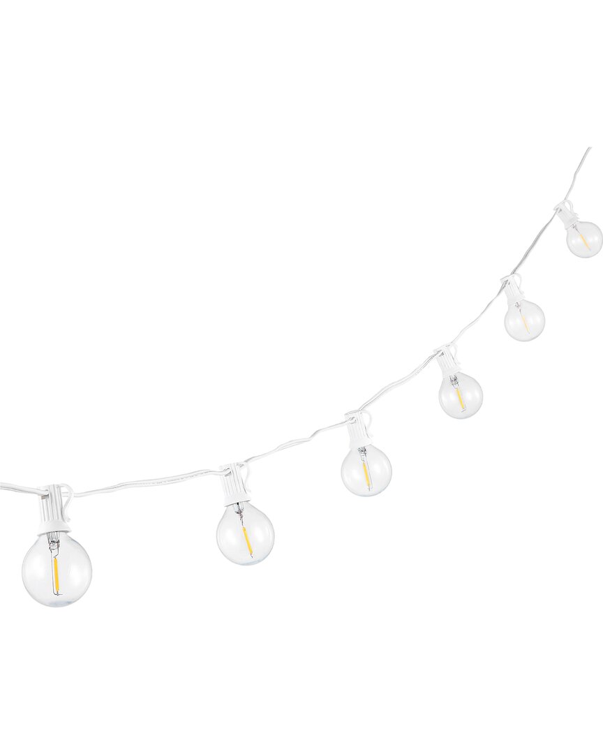 Safavieh Chiera Led Outdoor String Lights In White