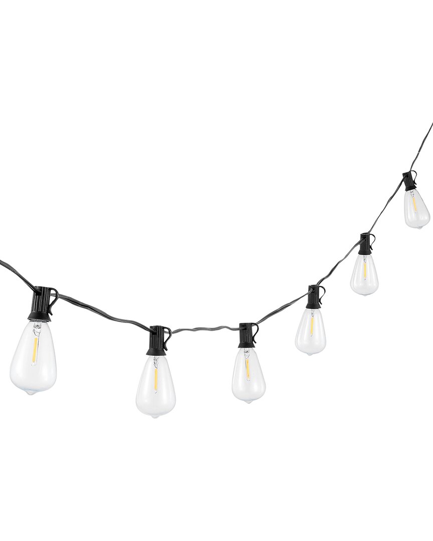 Safavieh Dorcia Led Outdoor String Lights In Black