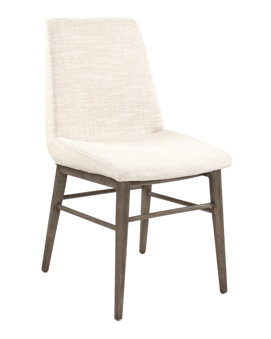 Zentique Nicole Side Chair In White