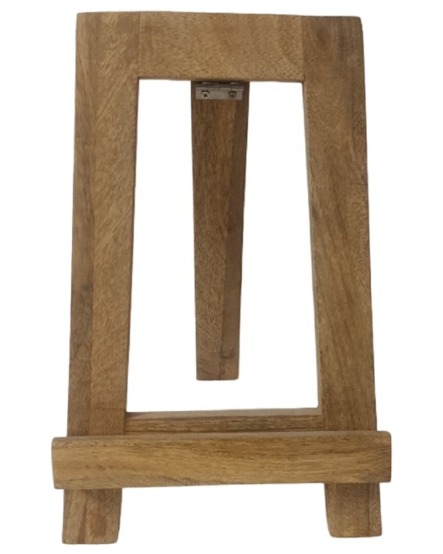 Bidkhome Light Natural Brown Small Wooden Easel Small Natur