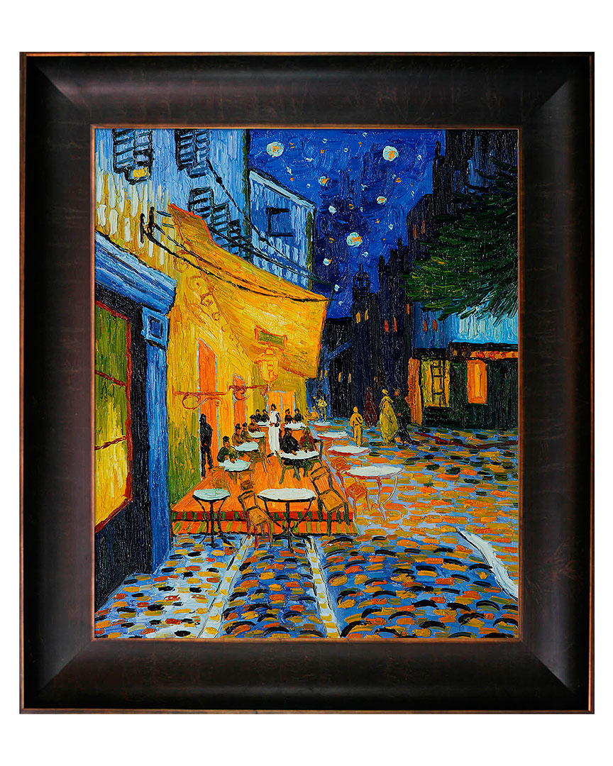 Museum Masters Cafe Terrace At Night By Vincent Van Gogh