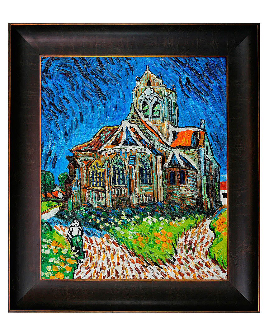 Museum Masters The Church At Auvers By Vincent Van Gogh