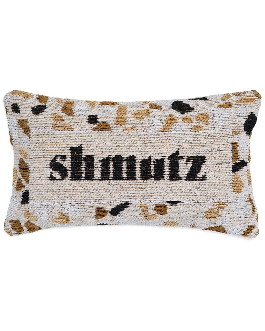 Tov Furniture Shmutz Jacquard Cotton Pillow