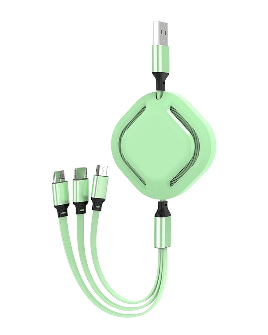3p Experts Portable 3-in-1 Fast Charging Cable