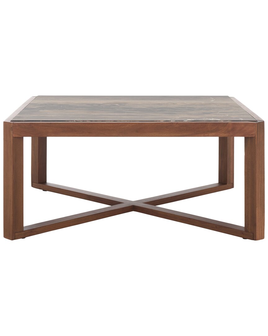 Safavieh Couture Bernardi Marble Top Coffee Table