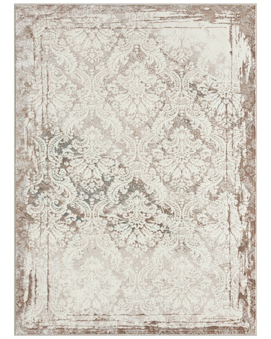Lr Home Antalya Performance Area Rug In Brown