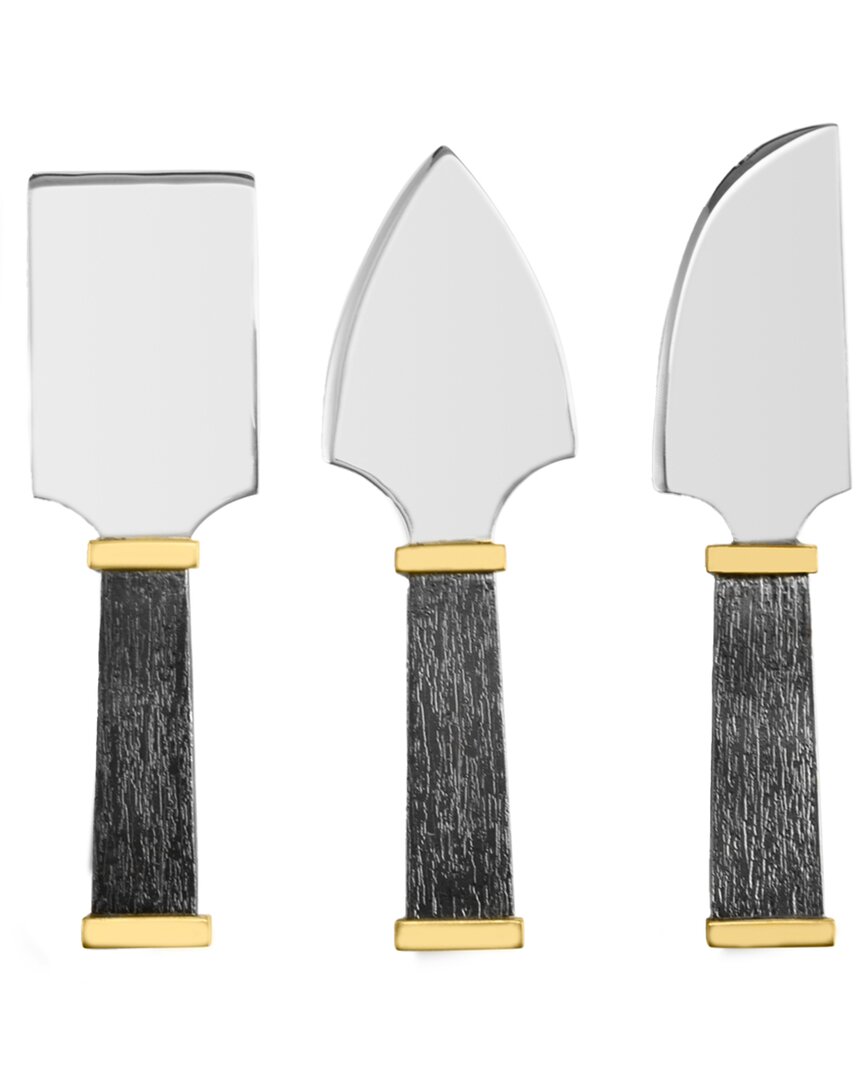 Michael Aram Anemone Cheese Knife Set