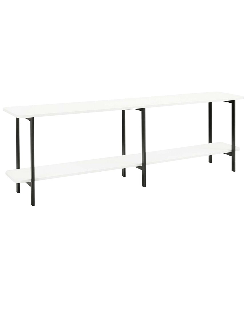 Manhattan Comfort Celine Modern Side Table Console In White