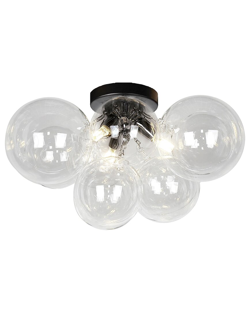 Dainolite Comet 3-light Flush Mount