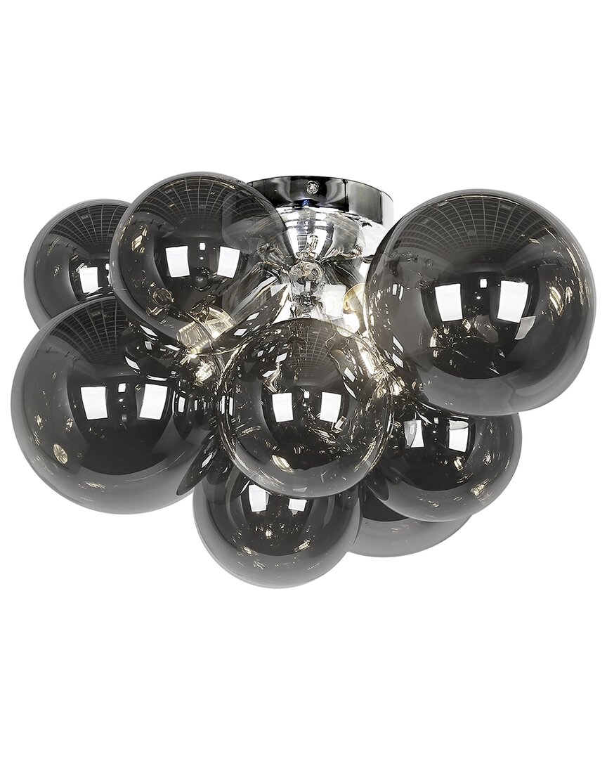 Dainolite Comet 3-light Flush Mount