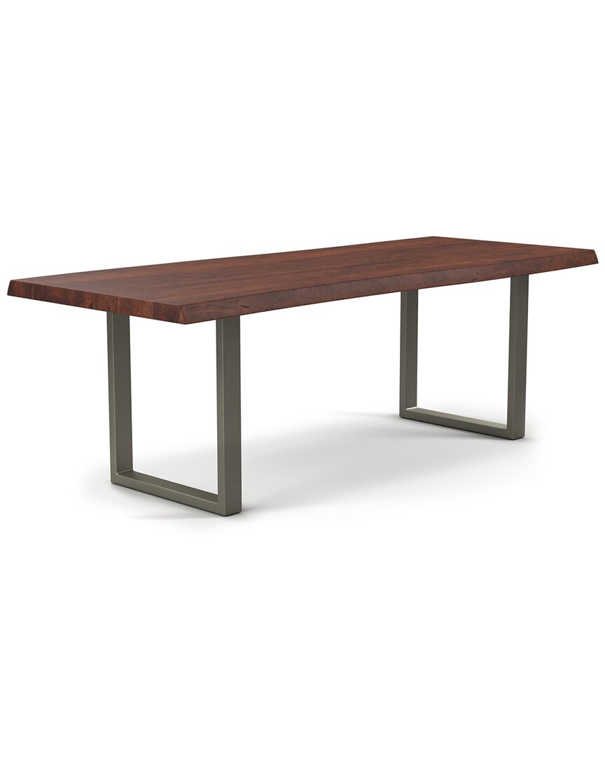 Shop Urbia Brooks 79in U Base Dining Table In Brown