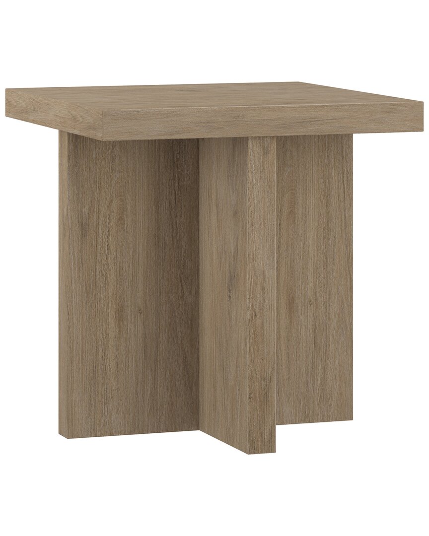 Abraham + Ivy Elna 22in Square Side Table