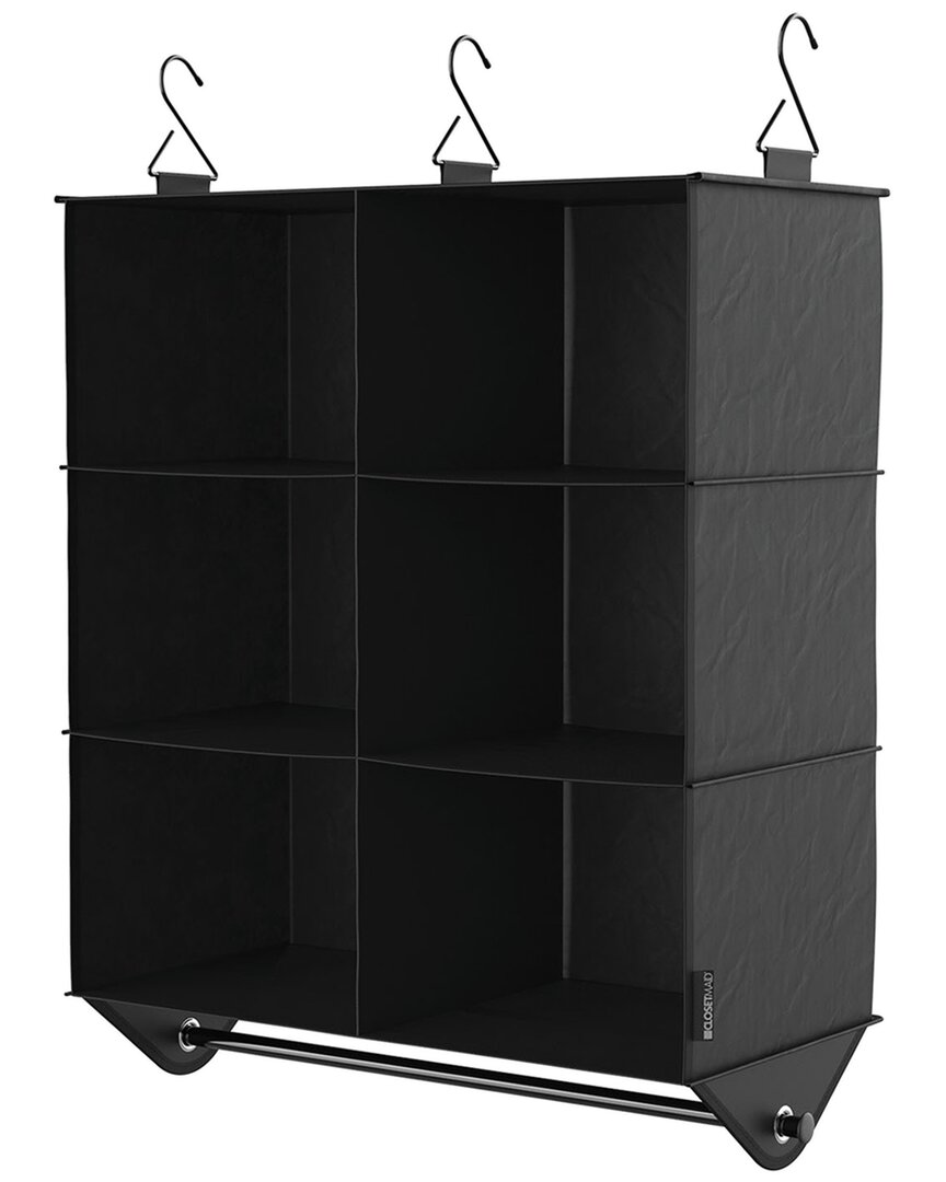 CLOSETMAID CLOSETMAID CAPSULE 6-CUBE HANGING FABRIC CLOSET ORGANIZER