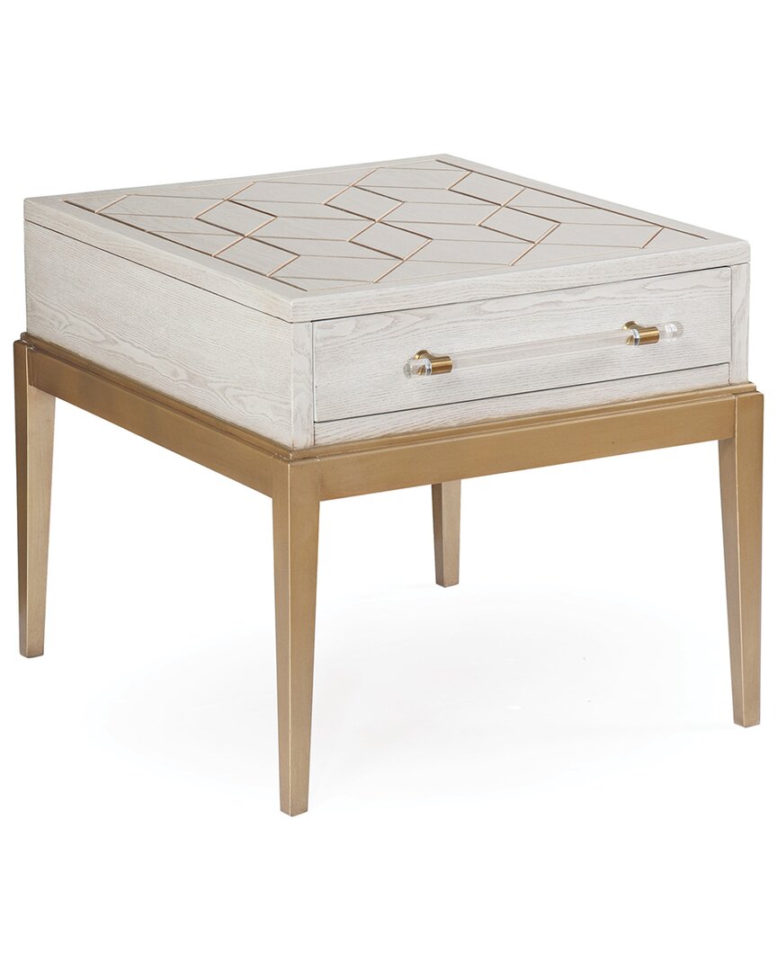 Bassett Mirror Perrine Wood End Table