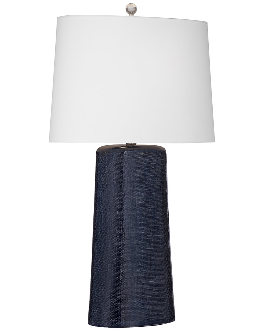 Bassett Mirror Lancaster Table Lamp In Blue