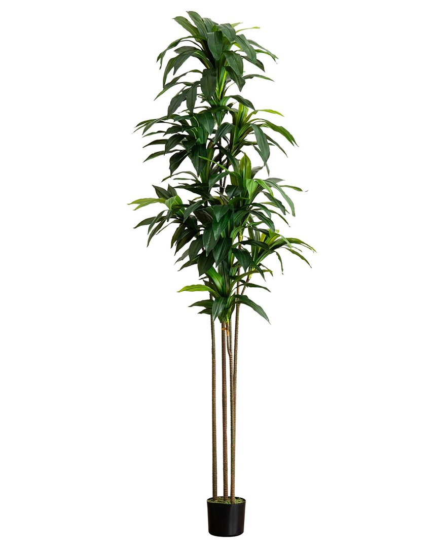 Nearly Natural 9ft. Artificial Dracaena Tree With Real Touch Leav