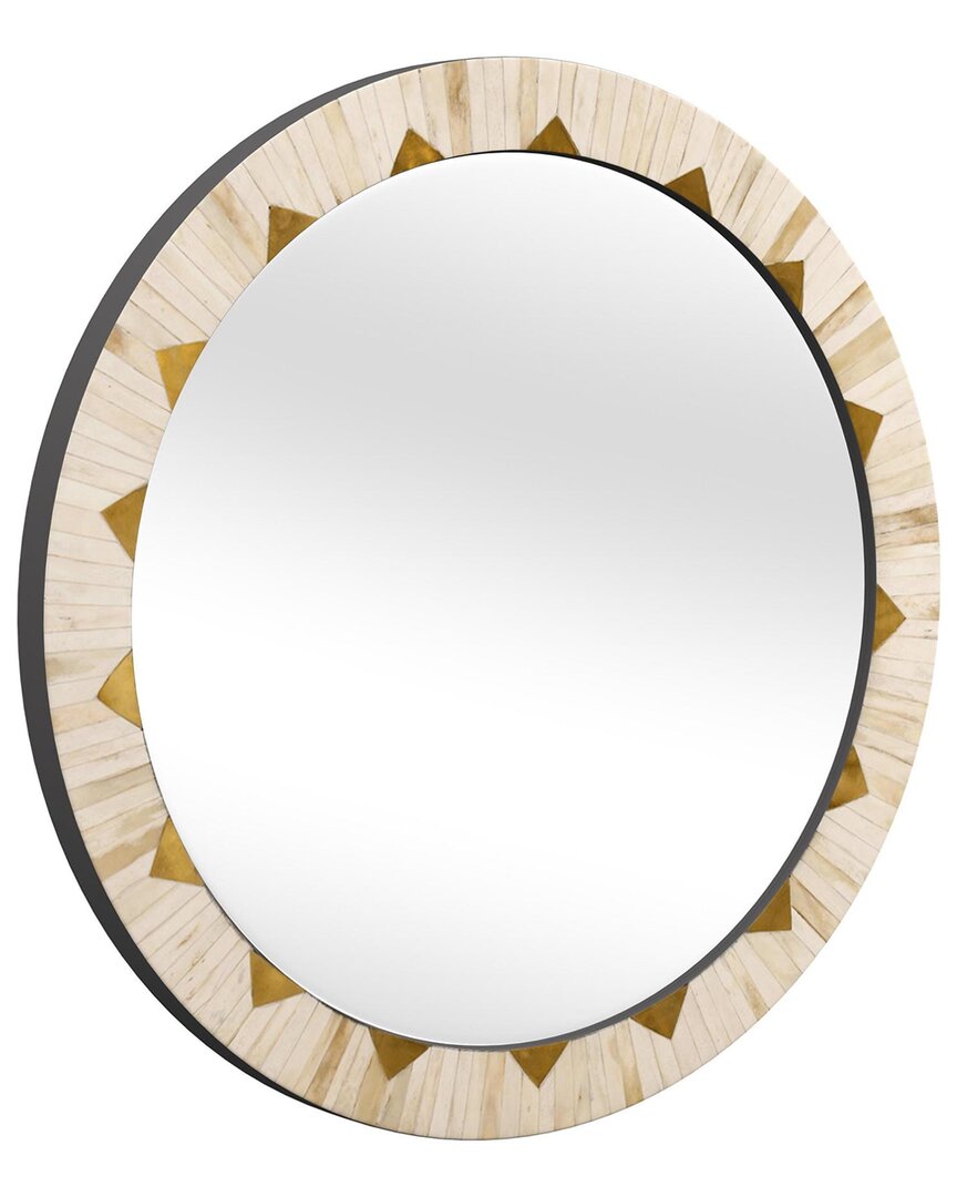 Bassett Mirror Global Wall Mirror In White