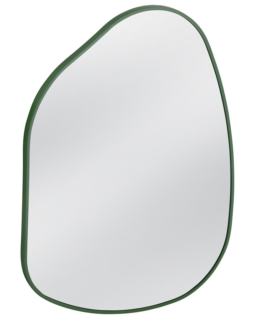 Bassett Mirror Ash Wall Mirror In Green