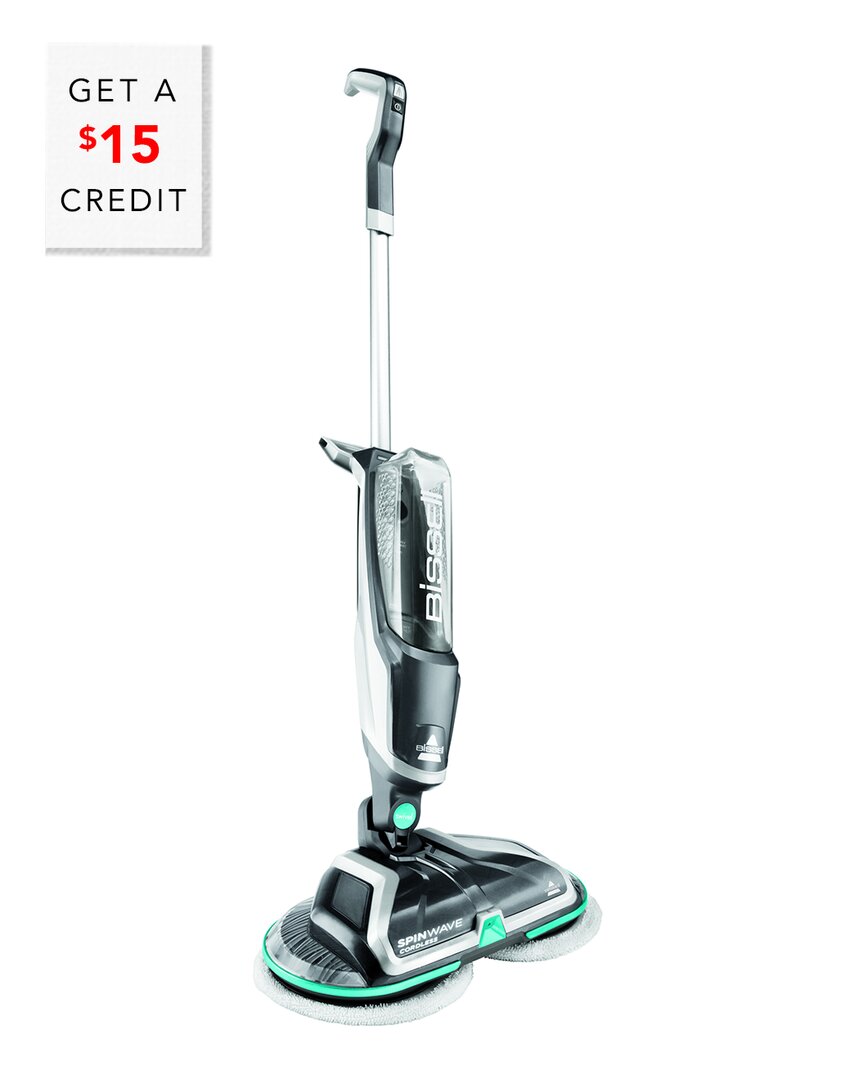 Bissell Spinwave Cordless Power Mop With $15 Credit In Silver
