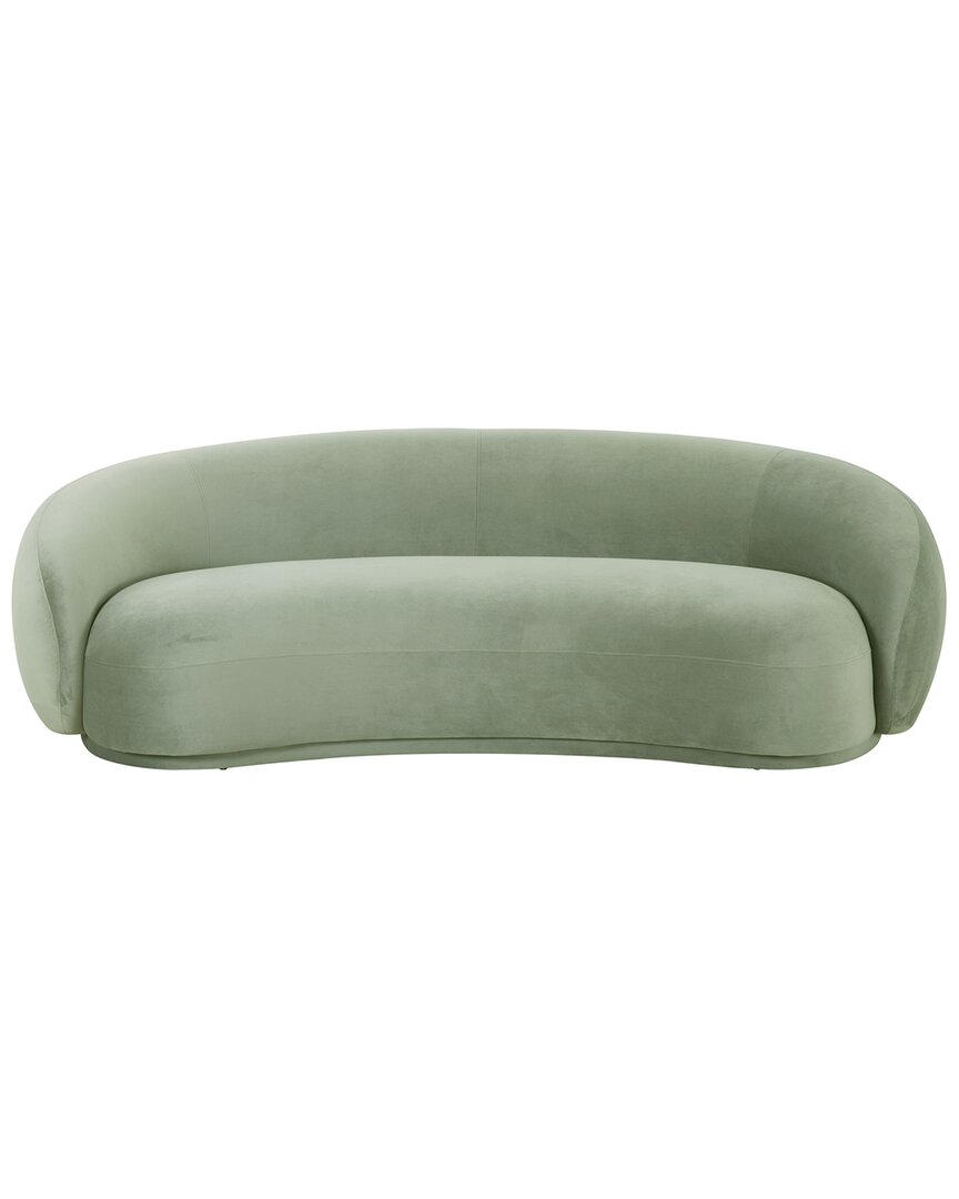 Tov Kendall Green Velvet Sofa