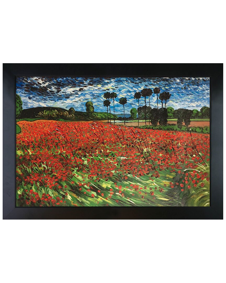 La Pastiche Field Of Poppies By Vincent Van Gogh Wall Art