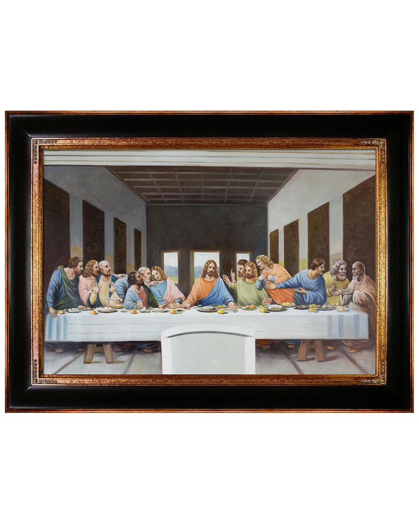 La Pastiche The Last Supper By Leonardo Da Vinci Wall Art | ModeSens