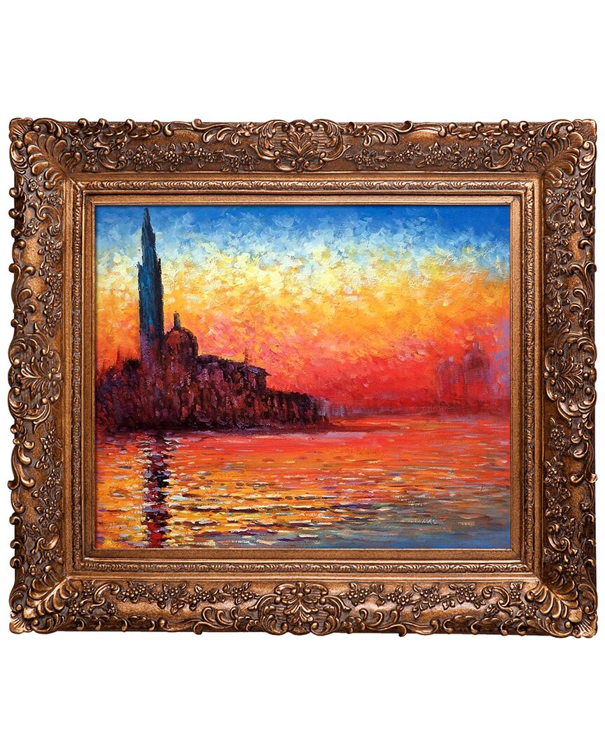 La Pastiche San Giorgio Maggiore By Twilight By Claude Monet Wall Art