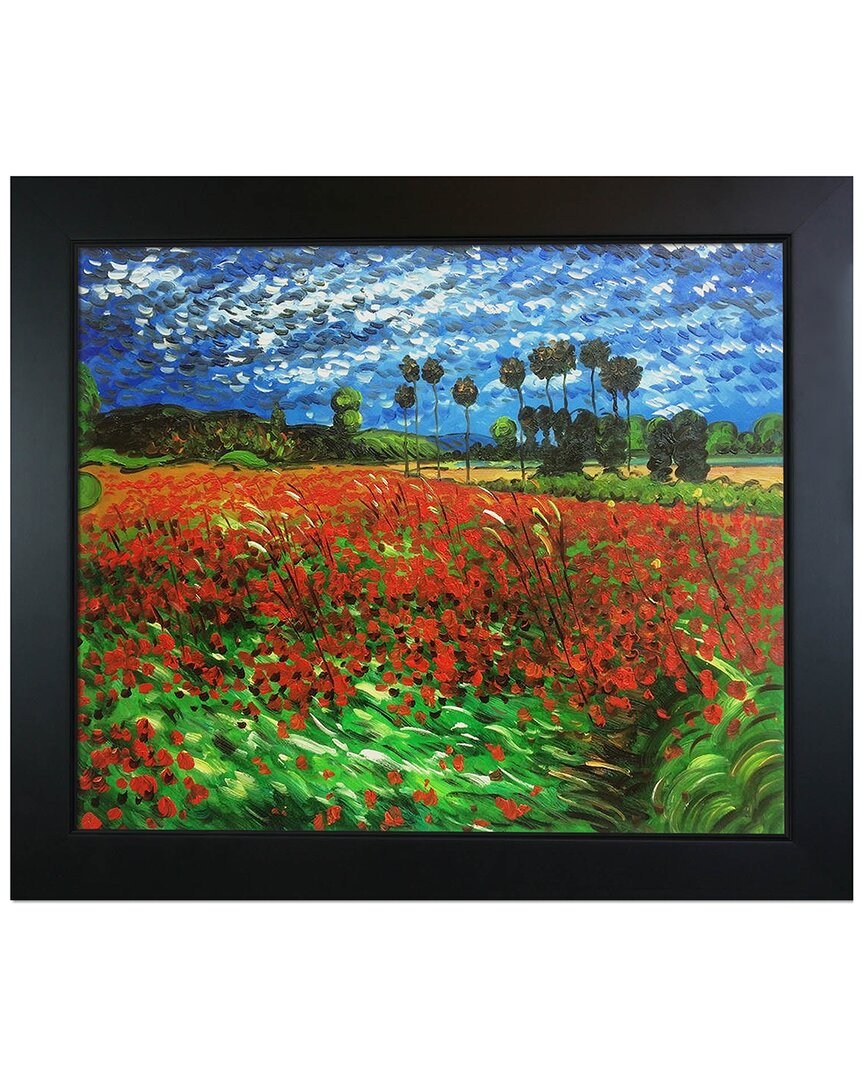 La Pastiche By Overstockart Field Of Poppies By Vincent Van Gogh