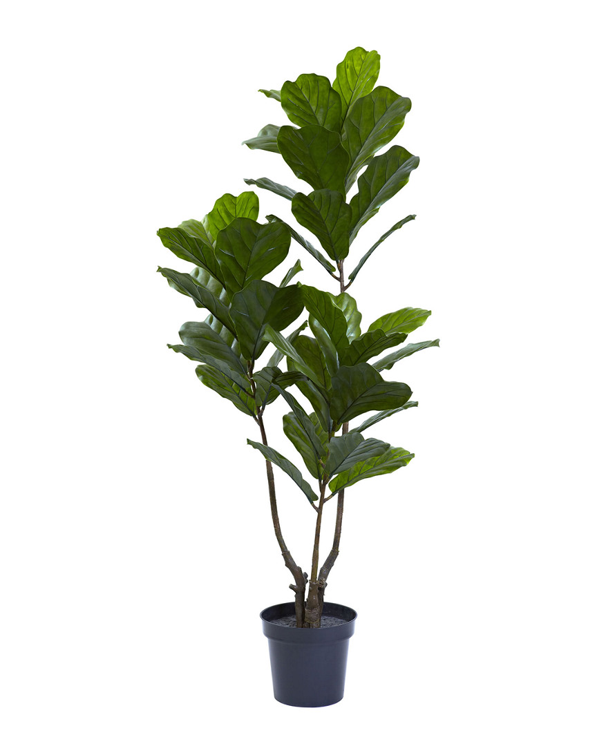 Nearly Natural Uv Resistant Fiddle Leaf Tree