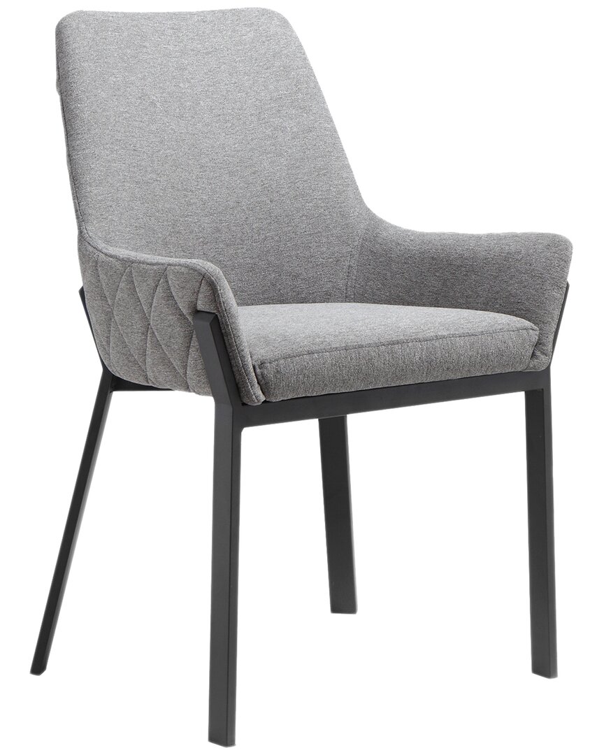 Moe's Home Collection Lloyd Dining Chair In Metallic