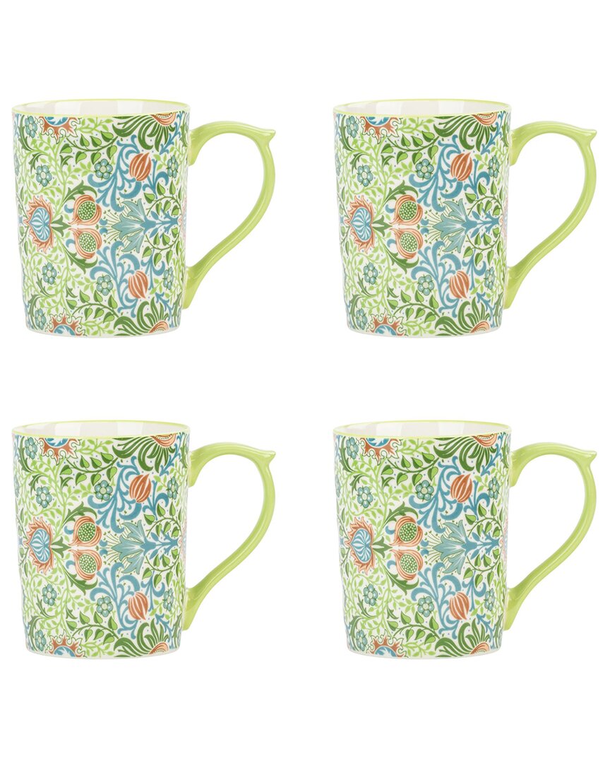 10 Strawberry Street Set Of 4 Sylvie Mugs