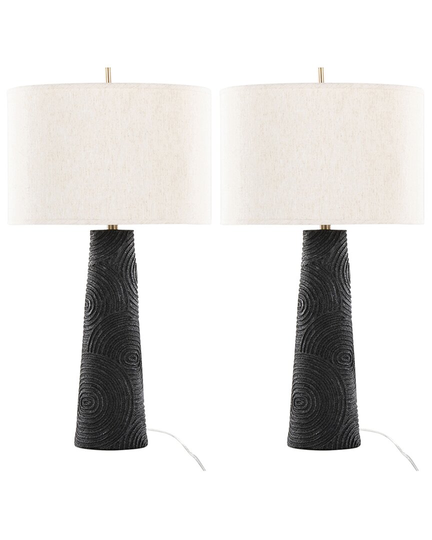 Lumisource Grand View Set Of 2 Kona 23in Table Lamps In No Color
