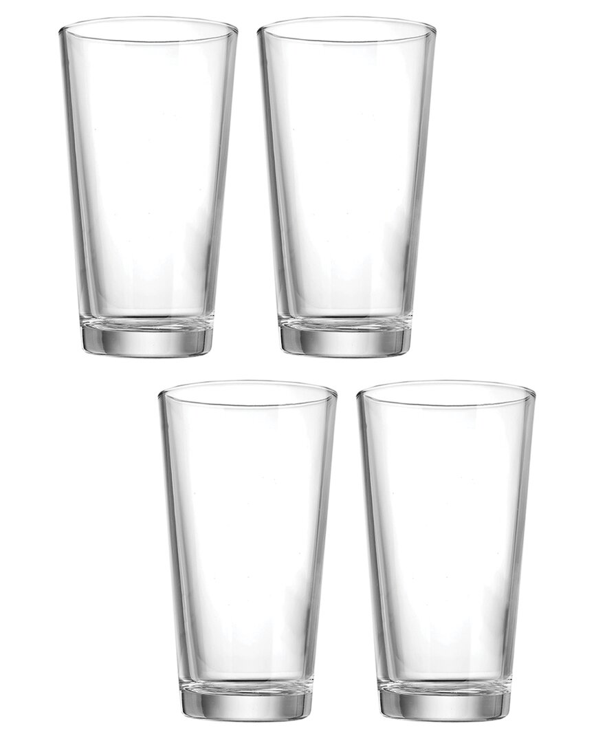 Circleware Simple Home Set Of 4 Cooler Glasses